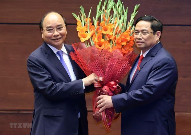Поздравления новоизбранным руководителям Вьетнама hinh anh 1