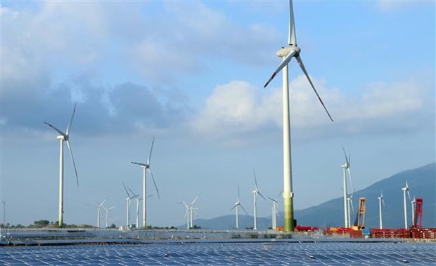 Введена в эксплуатацию крупнеишая ветряная электростанция во Вьетнаме hinh anh 1