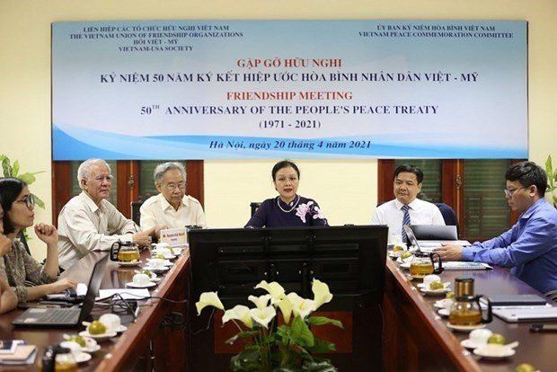 Значения народного мирного договора между Вьетнамом и США hinh anh 1