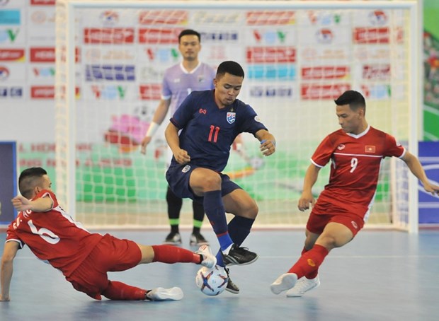Вьетнам выидет в плеи-офф ЧМ-2021 по футзалу hinh anh 1