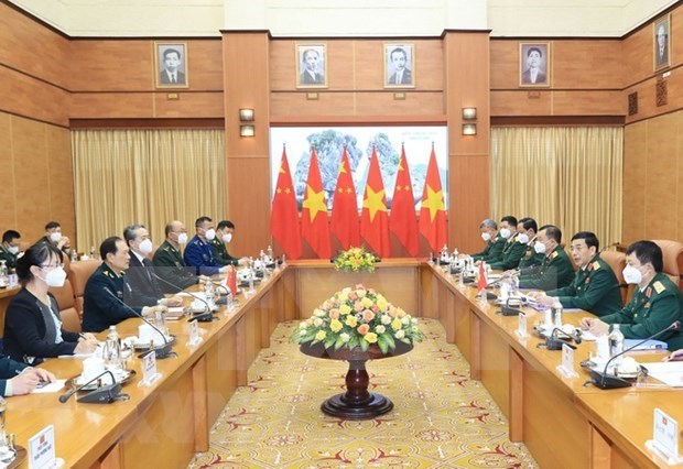 Министры обороны Вьетнама и Китая провели переговоры в Ханое hinh anh 2
