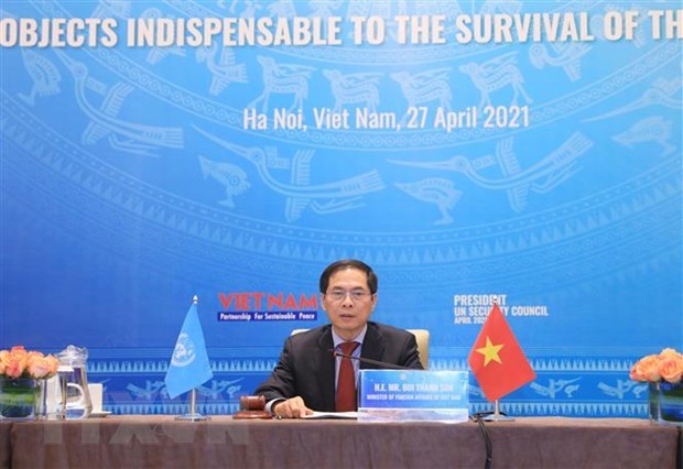 Вьетнам и Совет Безопасности ООН: Защита инфраструктуры, необходимои для жизнеобеспечения населения hinh anh 1