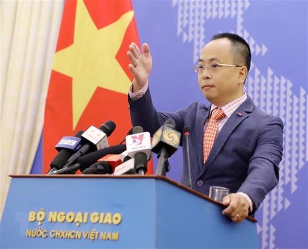 Пресс-конференция МИД: Вьетнам поддерживает право развивать и использовать ядерную энергию в мирных целях hinh anh 1
