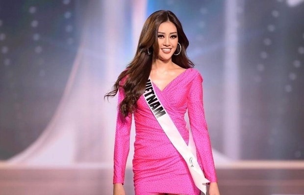 Вьетнамская красавица вошла в топ-21 конкурса «Мисс Вселенная 2020” hinh anh 1