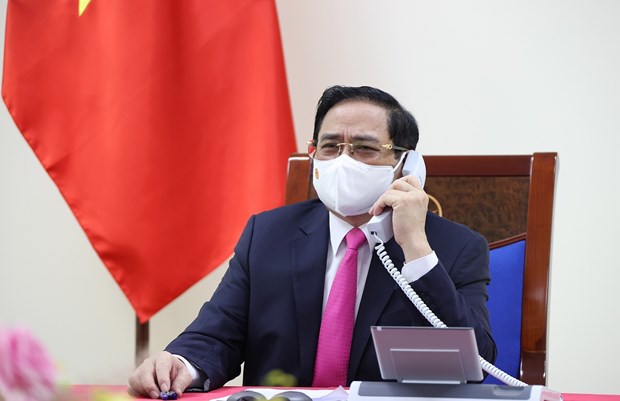 Премьер-министры надеются стимулировать партнерство между Вьетнамом и Япониеи hinh anh 1