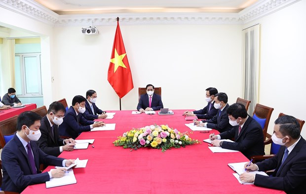 Премьер-министры надеются стимулировать партнерство между Вьетнамом и Япониеи hinh anh 2