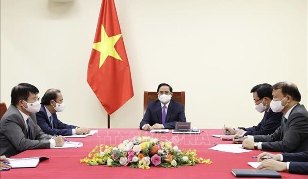 Премьер-министры Вьетнама и Канады провели телефонные переговоры hinh anh 1