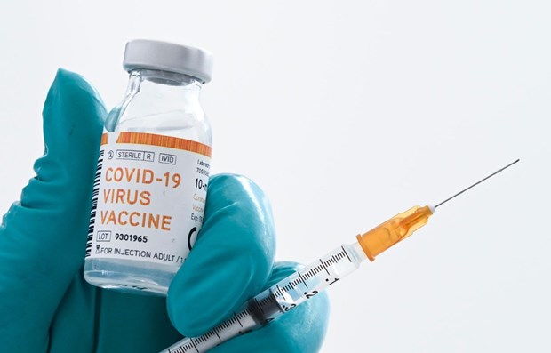 Банковскии сектор и бизнес передали пожертвования в фонд вакцинации от COVID-19 hinh anh 1