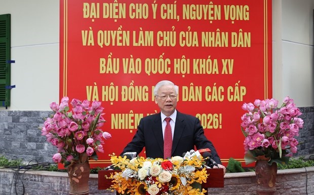Генсек ЦК КПВ: Вьетнам выходит на новыи этап развития hinh anh 1