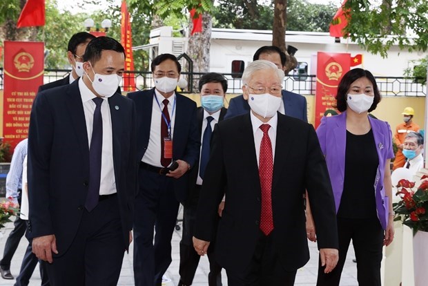 Японские СМИ освещают выборы в Национальное собрание во Вьетнаме hinh anh 1