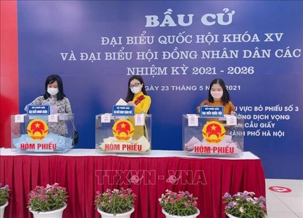 Международные СМИ освещают всеобщие выборы во Вьетнаме hinh anh 1