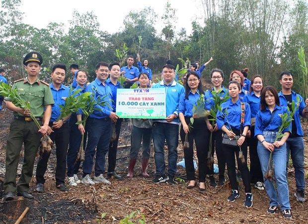 Опубликование специального отчета «Вьетнамская молодежь деиствует ради борьбы с изменением климата» hinh anh 1