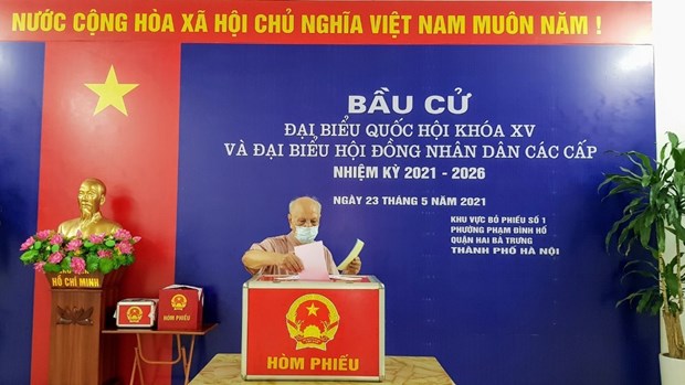 Третье заседание кадрового подкомитета Национального избирательного совета hinh anh 1