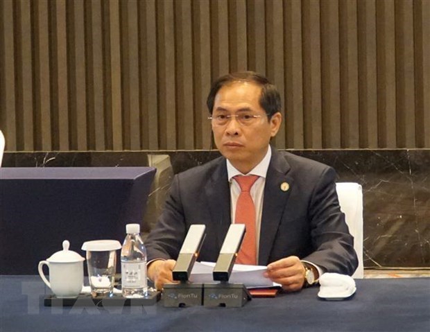 Вьетнам принял участие в 6-м совещании министров иностранных дел по вопросам сотрудничества Меконг-Ланканг hinh anh 1