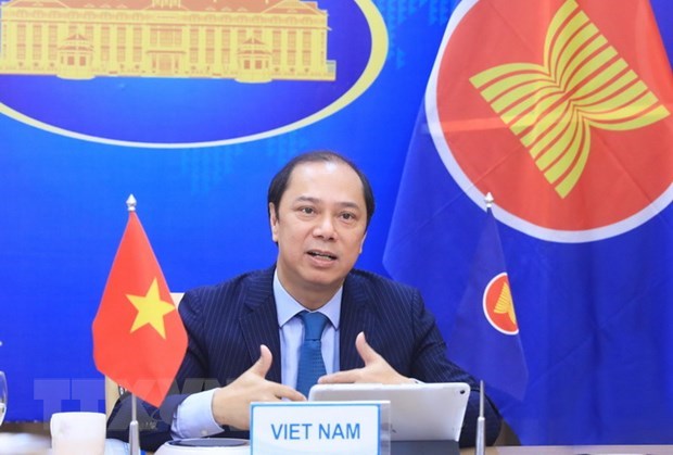 Сотрудничество АСЕАН и Китая: подтверждение приверженности решению актуальных региональных проблем hinh anh 1