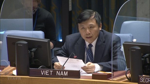 Вьетнам призывает к более тесному сотрудничеству ООН и ЕС в решении глобальных проблем hinh anh 1