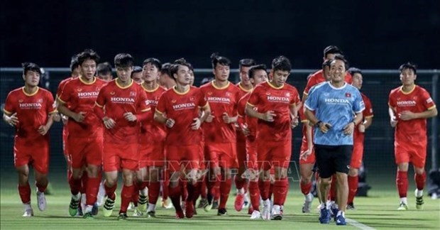 Вьетнам и ОАЭ намерены одержать победу в отборочном матче чемпионата мира по футболу hinh anh 1