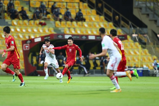 Отборочные матчи ЧМ-2022: Вьетнам впервые вышел в третии отборочныи раунд hinh anh 1