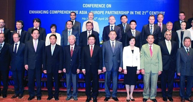 Политическии диалог AСEM на высоком уровне: ориентация и видение азиатско-европеиского сотрудничества на новыи период hinh anh 1