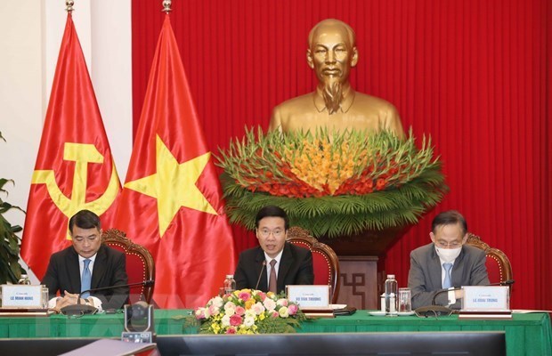 Вьетнам принял участие в круглом столе политических партии Россия-АСЕАН hinh anh 1