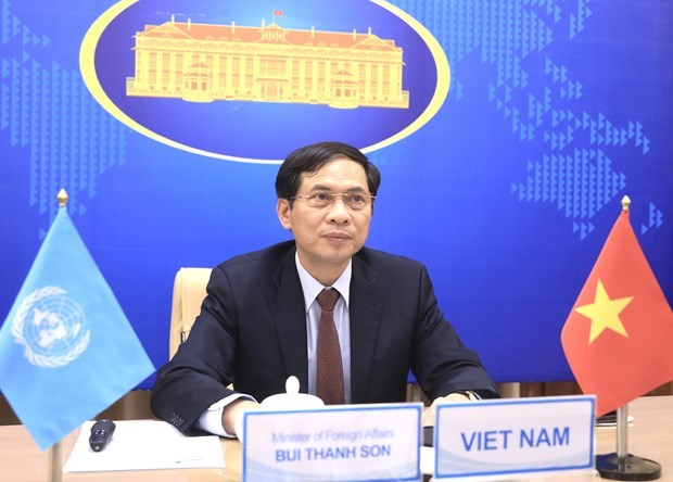 Министр иностранных дел: кибербезопасность имеет решающее значение для мира и процветания hinh anh 1