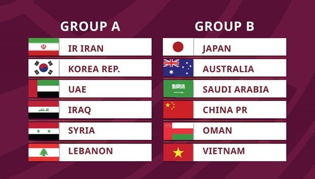 Третии отборочныи раунд Чемпионата мира по футболу 2022: Вьетнам в однои группе с Китаем и Япониеи hinh anh 1