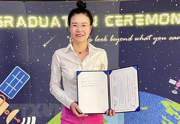 Вьетнамскии доктор получила международную награду за исследования в сфере солености hinh anh 2