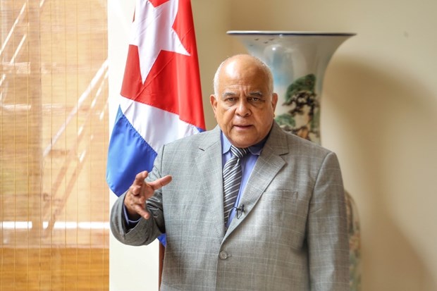 Посол Кубы высоко ценит солидарность Вьетнама hinh anh 1