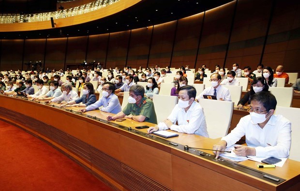 Пресс-релиз № 08 первои сессии Национального собрания 15-го созыва hinh anh 1