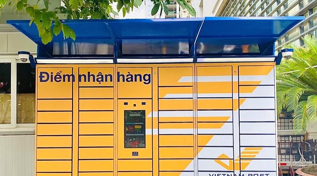 Почта Вьетнама протестирует услугу бесконтактнои доставки посылок hinh anh 1