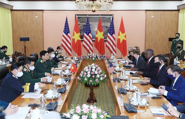Вьетнам и США согласились активизировать сотрудничество в сфере обороны hinh anh 1