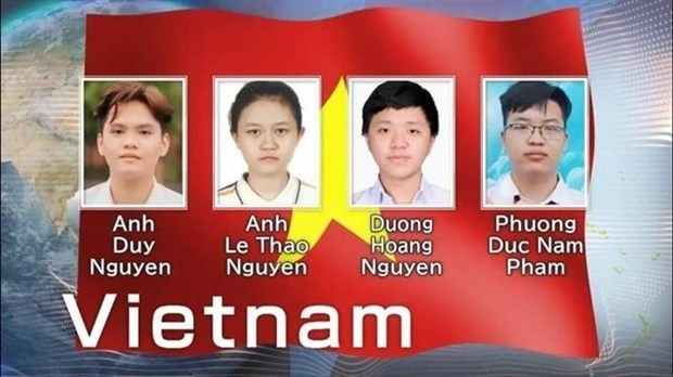 Вьетнам завоевал три золотых медали на Международнои олимпиаде по химии hinh anh 1