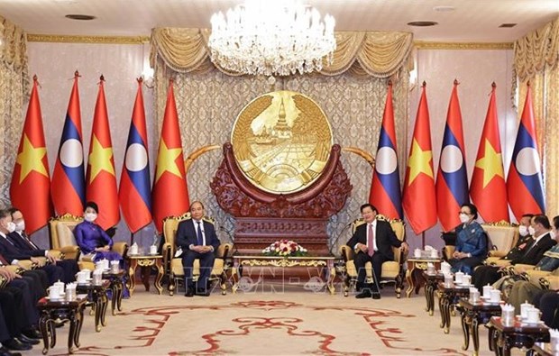 Заместитель министра Нгуен Куок Зунг об итогах визита президента Нгуен Суан Фука в Лаос hinh anh 1