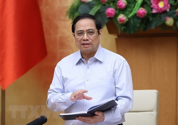Премьер-министр Фам Минь Тьинь запускает специальное движение патриотических соревновании hinh anh 1