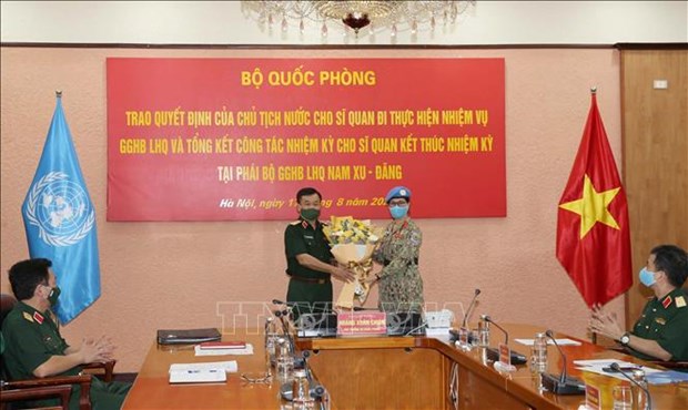Вьетнам отправляет женщин-офицеров в миротворческие миссии ООН hinh anh 1