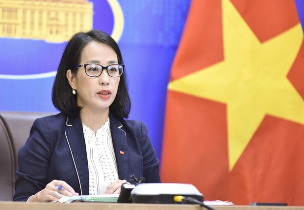Очередная пресс-конференция МИД: Вьетнам твердо обязался реагировать на изменение климата hinh anh 1