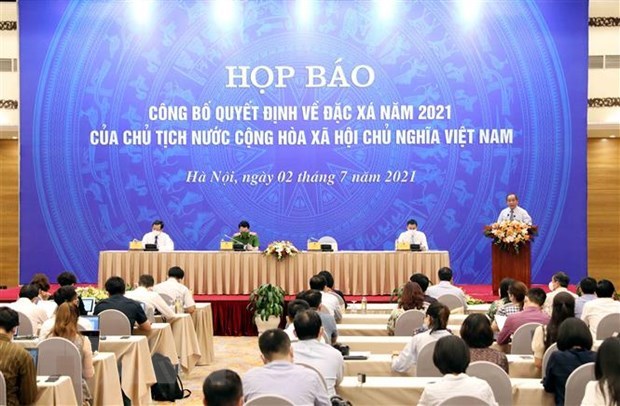 Президент Вьетнама принял решение об амнистии в отношении более 3000 заключенных hinh anh 1