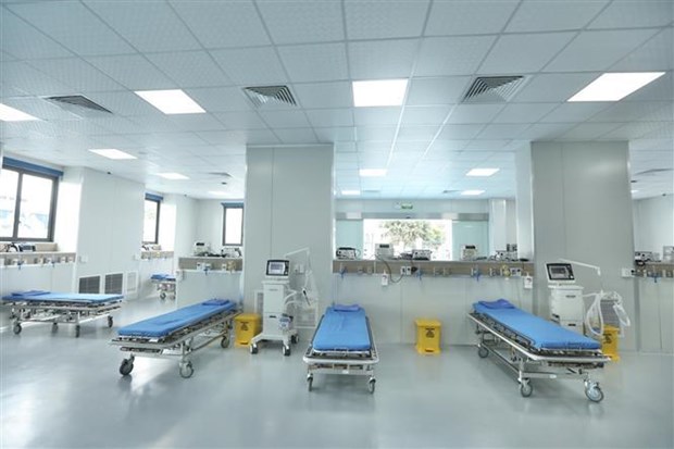 Больница для лечения больных COVID-19 в Ханое сдана в эксплуатацию hinh anh 2