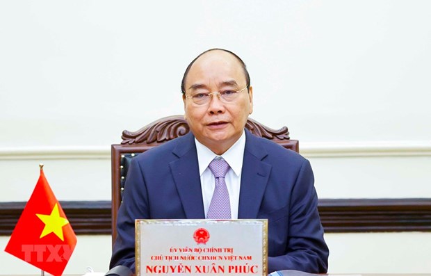 Президент Нгуен Суан Фук направил письмо избирателям в Хошимине hinh anh 1