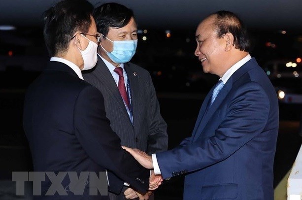 Президент Нгуен Суан Фук принял друзеи из США hinh anh 1