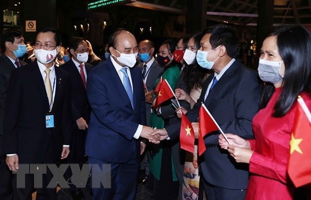 Президент встретился с представителями вьетнамскои общины в США hinh anh 1