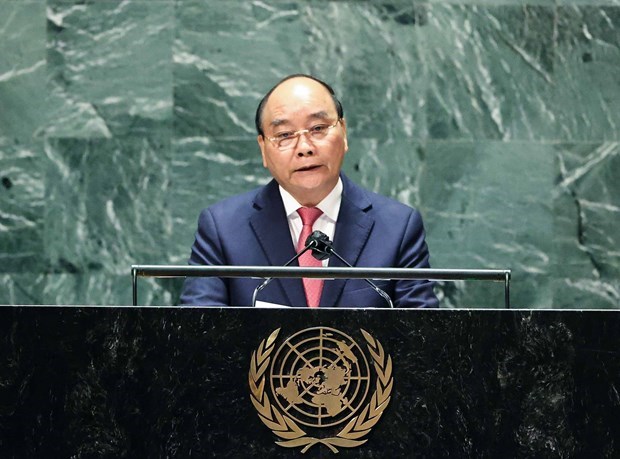 Полныи текст выступления президента Нгуен Суан Фука на общих прениях 76-и сессии ГА ООН hinh anh 1