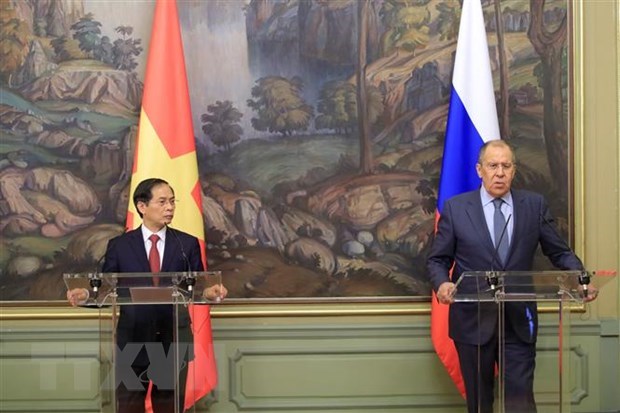 Прессы России положительно оценивают визит министра иностранных дел Вьетнама Буи Тхань Шона hinh anh 1