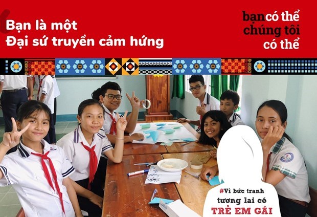Кампания ЮНЕСКО по продвижению образования девочек привлекла более 50 участников hinh anh 2