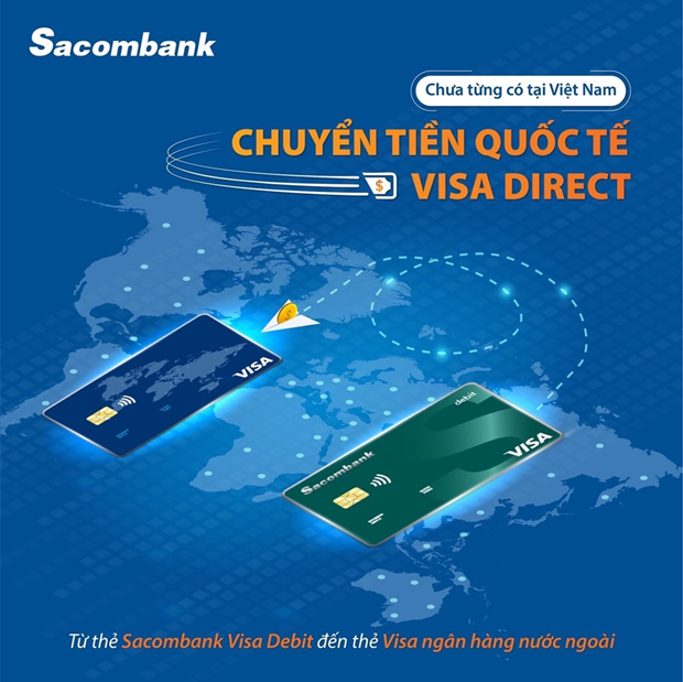 Visa и Sacombank сотрудничают в развитии сервиса международных денежных переводов hinh anh 1