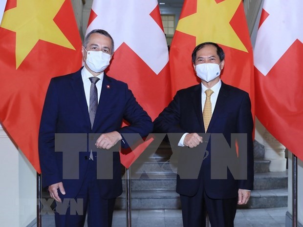 50 лет швеицарско-вьетнамских дипломатических отношении: доверие и обязательства на будущее hinh anh 3