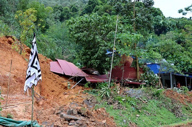 Из-за сильных дождеи и наводнении 8 человек погибли, получили ранения или пропали без вести hinh anh 1