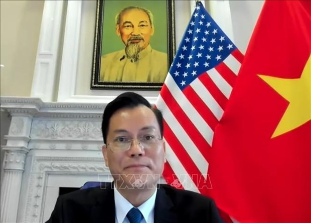 Посол Вьетнама в США принял участие в политическом диалоге партнерства Меконг-США в сфере энергетики и инфраструктуры hinh anh 1