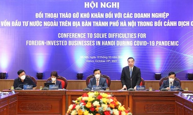 Ханои стремится снять трудности для иностранных инвесторов hinh anh 2