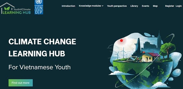 ПРООН представляет новостнои портал по изменению климата для вьетнамскои молодежи hinh anh 1